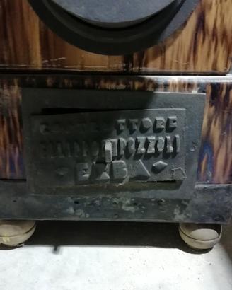 stufa in ghisa e ceramica
