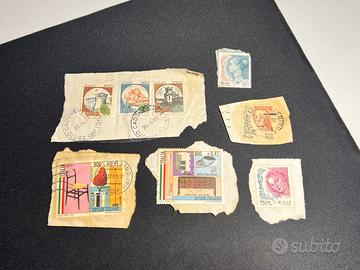 Lotto francobolli italiani usati - anni’80,90,2000