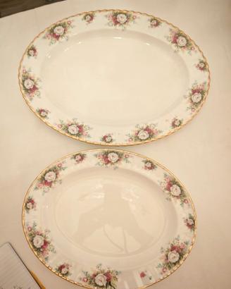 2 vassoi Royal Albert, Celebration 