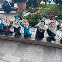 7 nani per giardino da esterno