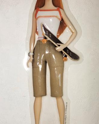 Barbie skater decorazione 