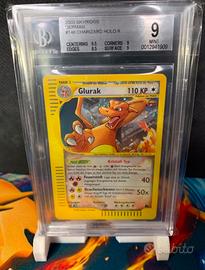 Charizard Crystal Holo BGS 9 (DE) 146/144 Skyridge