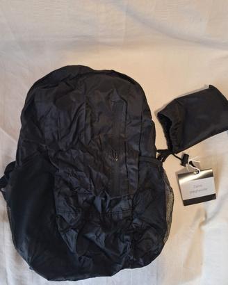zaino pieghevole da viaggio 20L nero