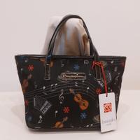 BORSA E PORTAFOGLI BRACCIALINI LINEA JACQUARDMUSIC