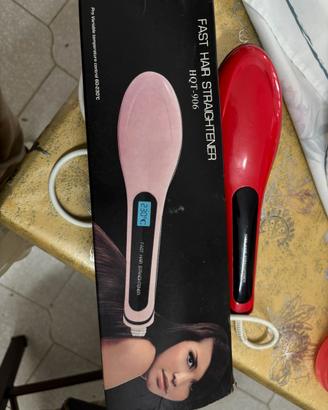 Piastra a spazzola per capelli