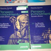 libro di filosofia "pensiero in movimento"