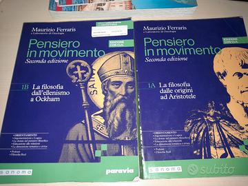 libro di filosofia "pensiero in movimento"
