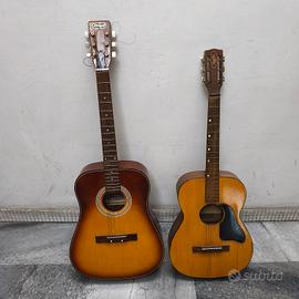 2 chitarre acustiche SISME e HORUGEL 