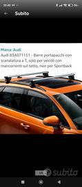 Barre portatutto Audi Q3