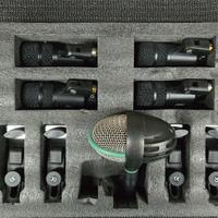 Set microfoni batteria AKG+Takstar