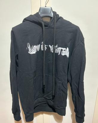 Felpa Louis Vuitton con scritta originale