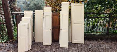 scuri antichi in legno massello