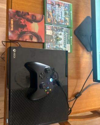 Bundle Xbox one+controller e cavi originali+giochi