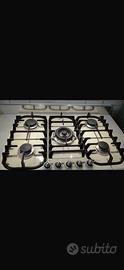 Piano cottura a gas ILVE a 5 fuochi