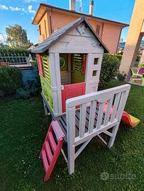 Casetta smoby con scivolo