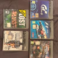 Pacchetto 5 giochi PS3 - ritiro immediato