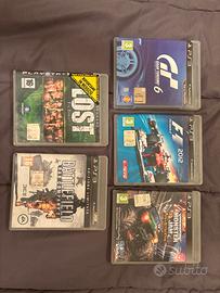 Pacchetto 5 giochi PS3 - ritiro immediato