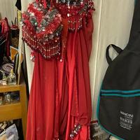 ABITI DANZA ORENTALE VARI COLORI TAGLIA 42/44