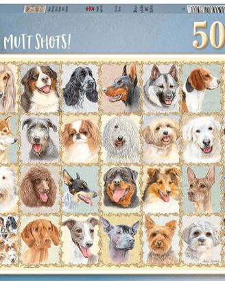 Puzzle Ravensburger 500 pezzi 16758 cani