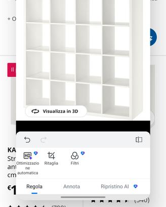  Ikea kallax bianco