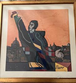 José Ortega litografia