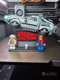 espositore lego ritorno al futuro codice 77256