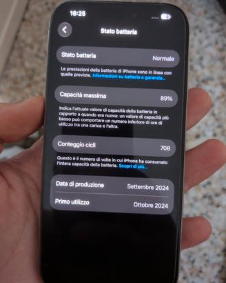 iPhone 16 pro 128 gb