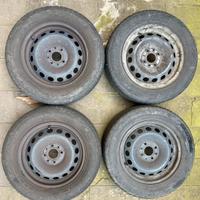 Pneumatici + Cerchi GOODYEAR 175/65 R14  Fiat 500