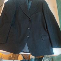 Giacca uomo Genziani Piacenza blu scuro Made in It