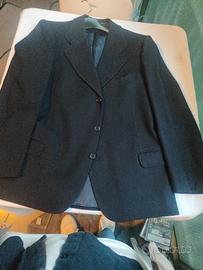 Giacca uomo Genziani Piacenza blu scuro Made in It