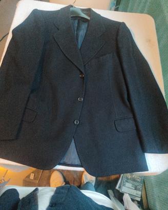 Giacca uomo Genziani Piacenza blu scuro Made in It