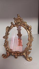 Cornice portafoto ottone vintage