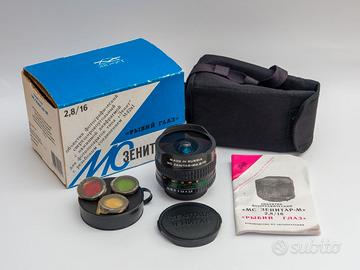 ZENITAR 2,8 16 FishEye attacco M42