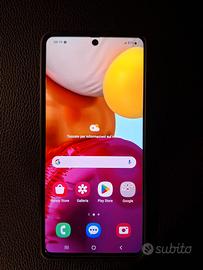 Samsung Galaxy A71 - Scatola + cover + vetro