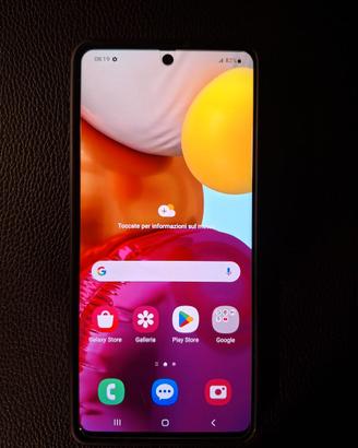 Samsung Galaxy A71 - Scatola + cover + vetro