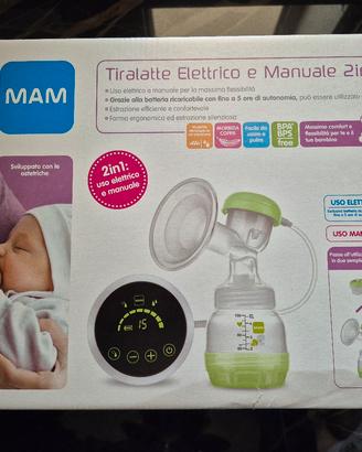 Tiralatte elettrico e Manuale 2 in 1 Mam