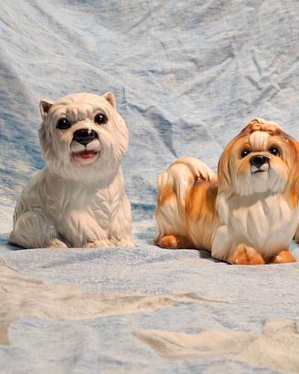 ceramica animali cani varie razze