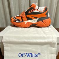 Off-White Glove Slip On Orange / Black