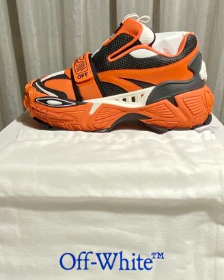 Off-White Glove Slip On Orange / Black