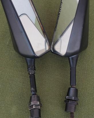Coppia specchietti retrovisori vintage per moto