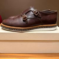 Mocassino in pelle Santoni doppia fibia 43 - 09