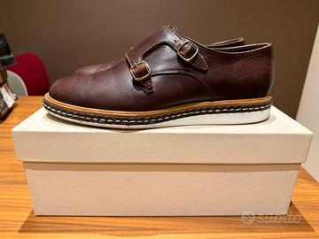 Mocassino in pelle Santoni doppia fibia 43 - 09