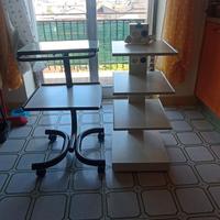 Due Tavoli con le ruote