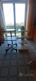 Due Tavoli con le ruote