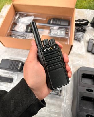 Walkie Talkie PMR446 Professionali 6 pezzi