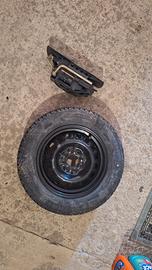 Ruota di scorta e kit cambio Fiat Uno