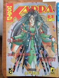 Tre fumetti Kappa - Ghost in the shell