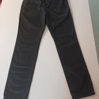 pantaloni neri scout in cotone 