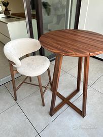 Tavolo esterno in legno di acacia