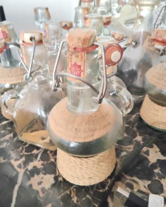 Bottigliette vuote vintage 16 pezzi 